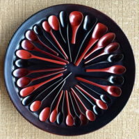 Tsutomu TANIGUCHI（1949- 2015） LACQUERED WOODEN SPOONS